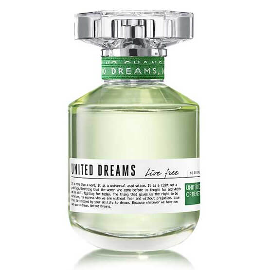 Benetton United Dreams Live Free Woman – 80 ML