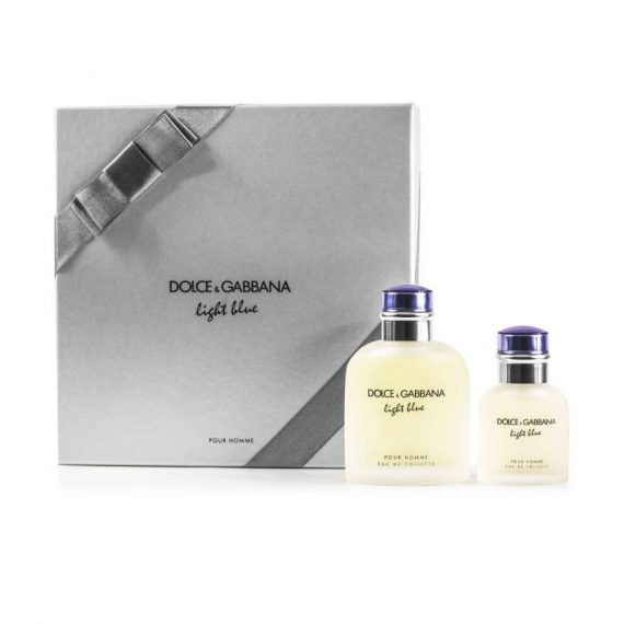 DOLCE & GABBANA Light Blue Pour Homme 2 Piece Gift Set
