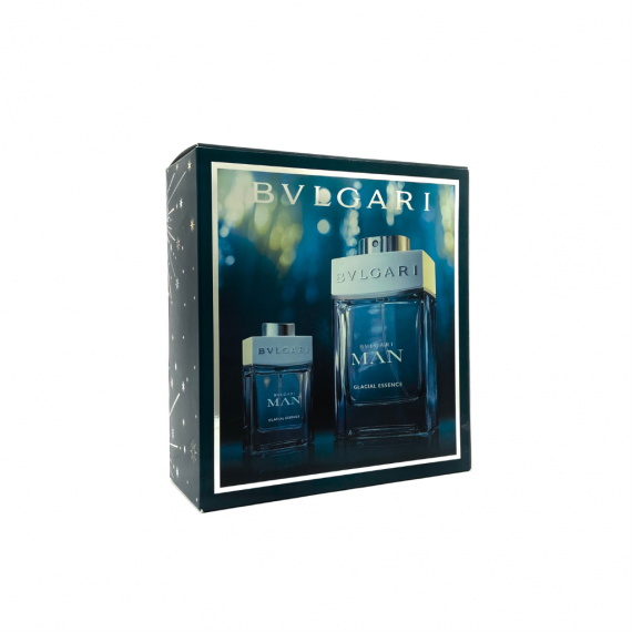 Bvlgari Man Glacial Essence EDP Gift Set Soft Box
