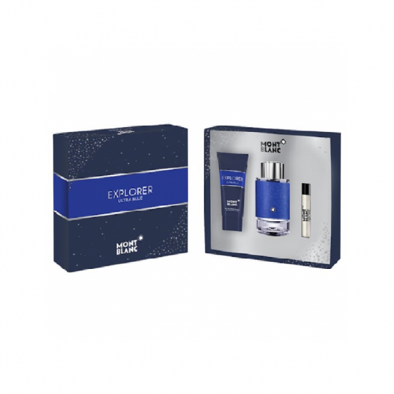 Montblanc Explorer Ultra Blue Gift Set