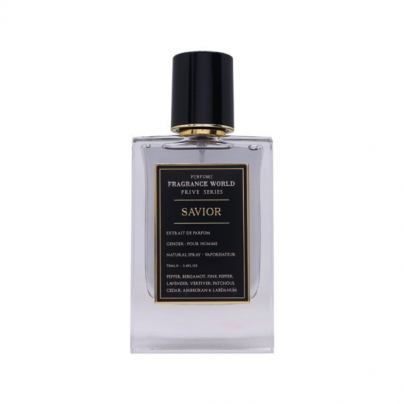 Fragrance World Prive Series Savior Man Extrait De Parfum – 70 ML