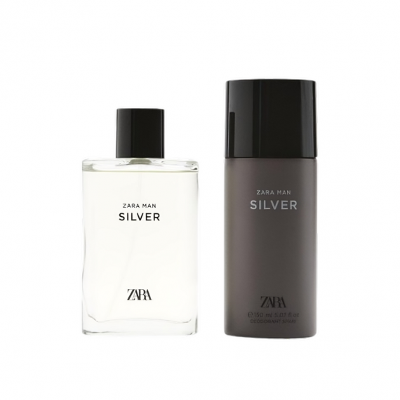 Zara Silver Man EDT Giftset