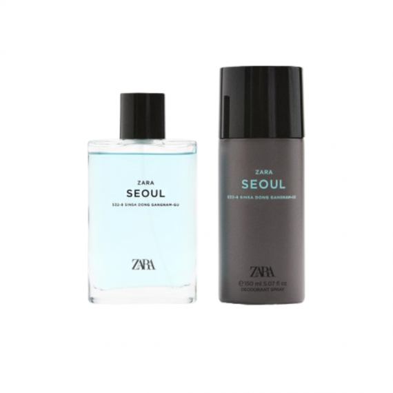Zara Seoul 532-8 Sinsa Dong Gangnam Gu Man EDT Giftset